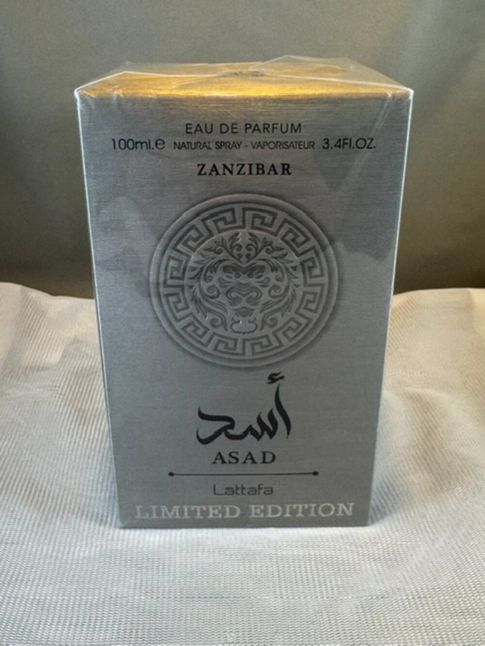 Lattafa Asad Zanzibar Limited Edition EDP Spray Unisex 3.4oz New Sealed Box $80